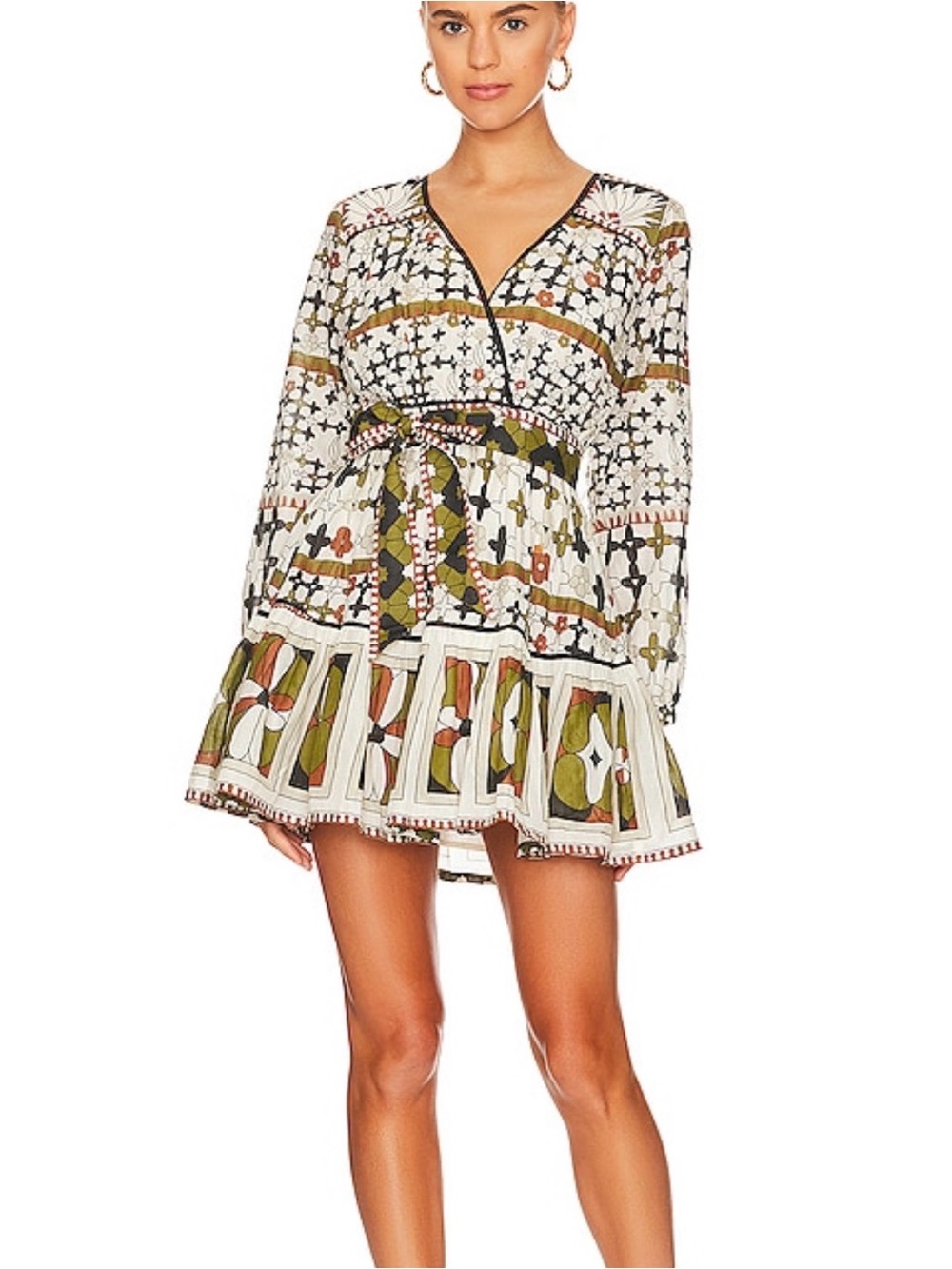 Cleobella Emory Mini Dress in Art Deco